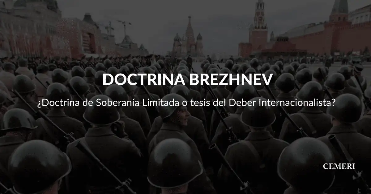 Доктрина Брежнева Доктрина ограниченного суверенитета или тезис об интернациональном долге?